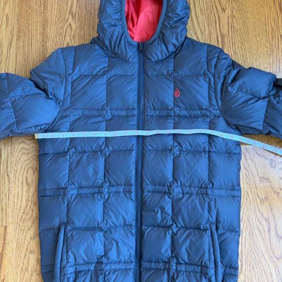 Volcom Hooded Puff Puff Jacket Black youth XL - Picture 9 of 15